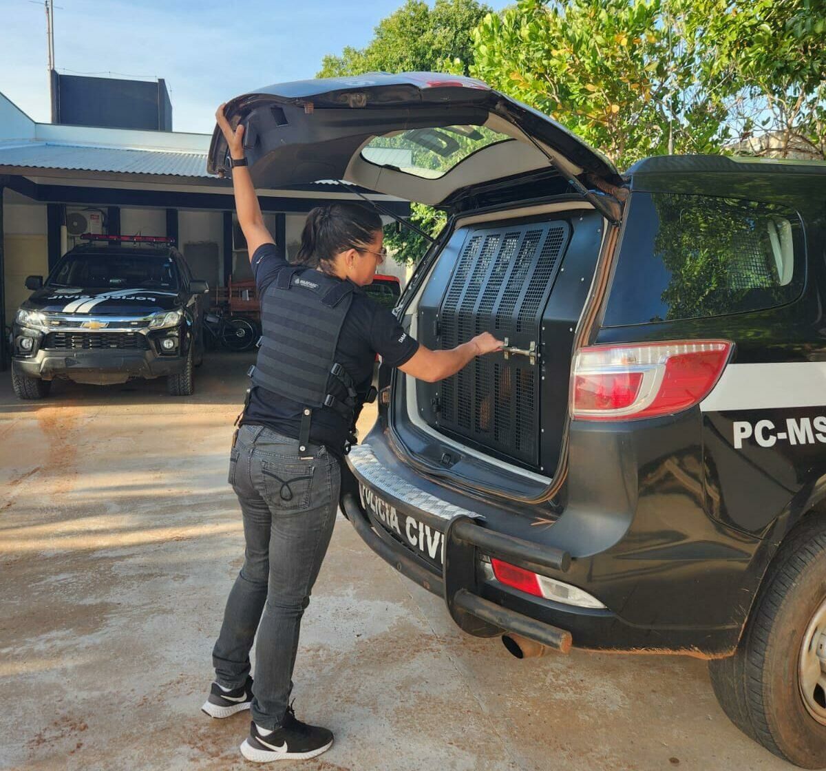 Imagem de compartilhamento para o artigo Homem é preso após descumprir medida protetiva de urgência ao ameaçar ex-namorada em Coxim da MS Todo dia